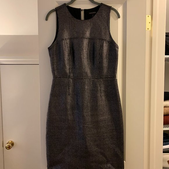 Metallic Tweed Dress - Picture 1 of 4